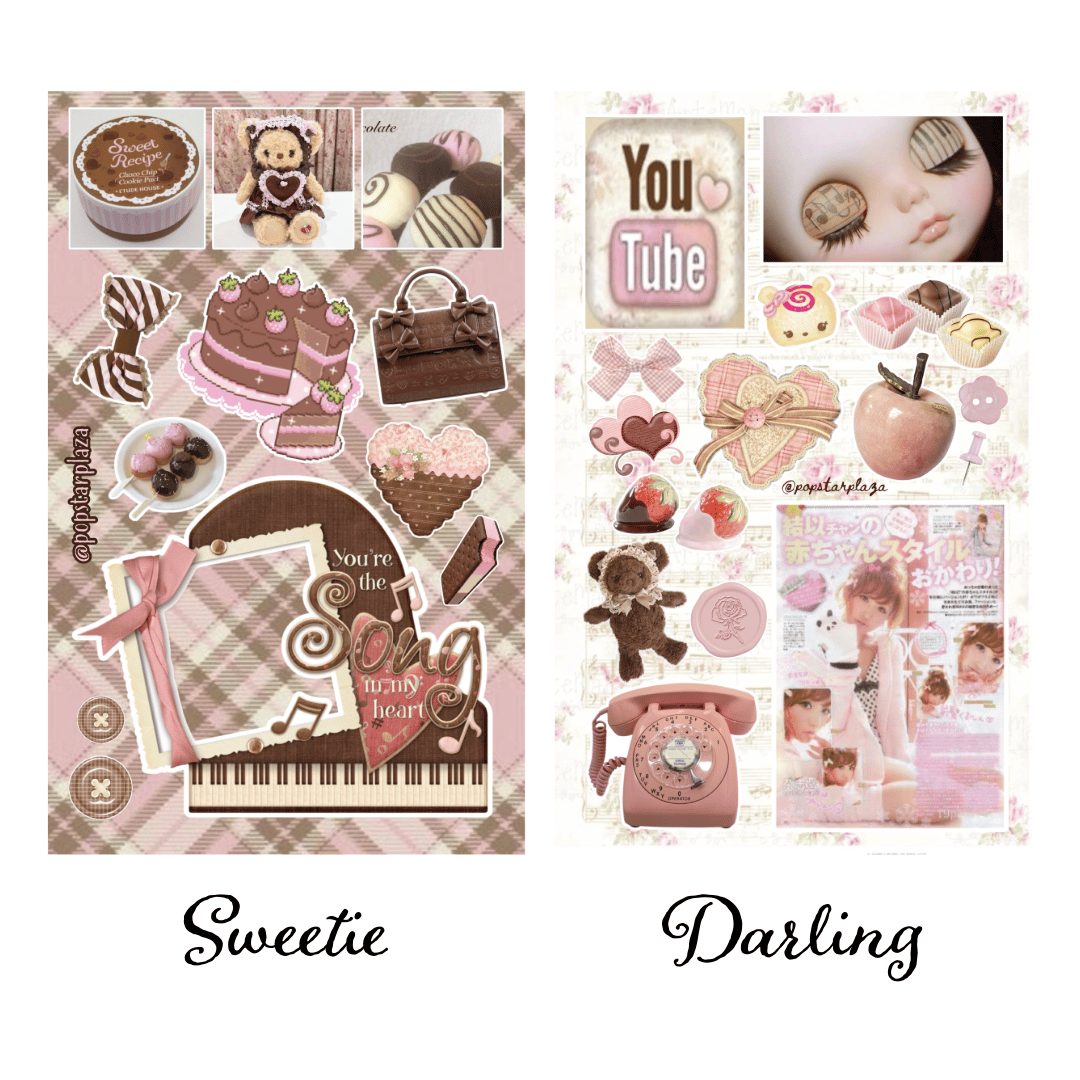 Dolly Sticker Sheets - Popstar Plaza