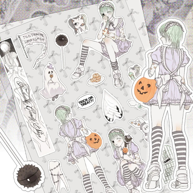 Toothache Candy Shop - O Sticker