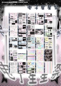 Star Festival A6 Sticker Book