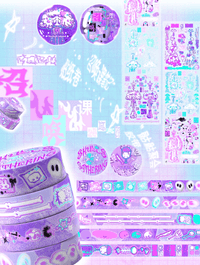 Summoning Notes Sticker Roll and Washi