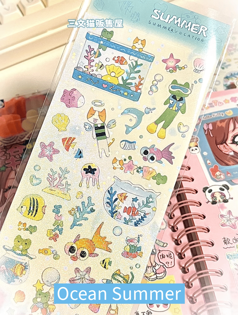 Retro Deco Stickers
