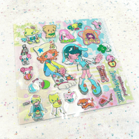 Puppy Society Sticker Sheet