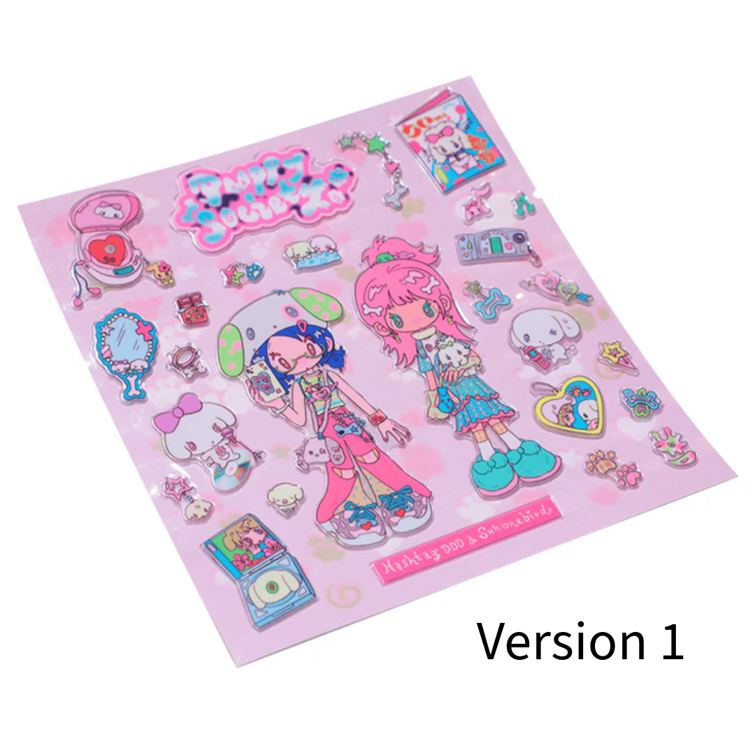 Puppy Society Sticker Sheet