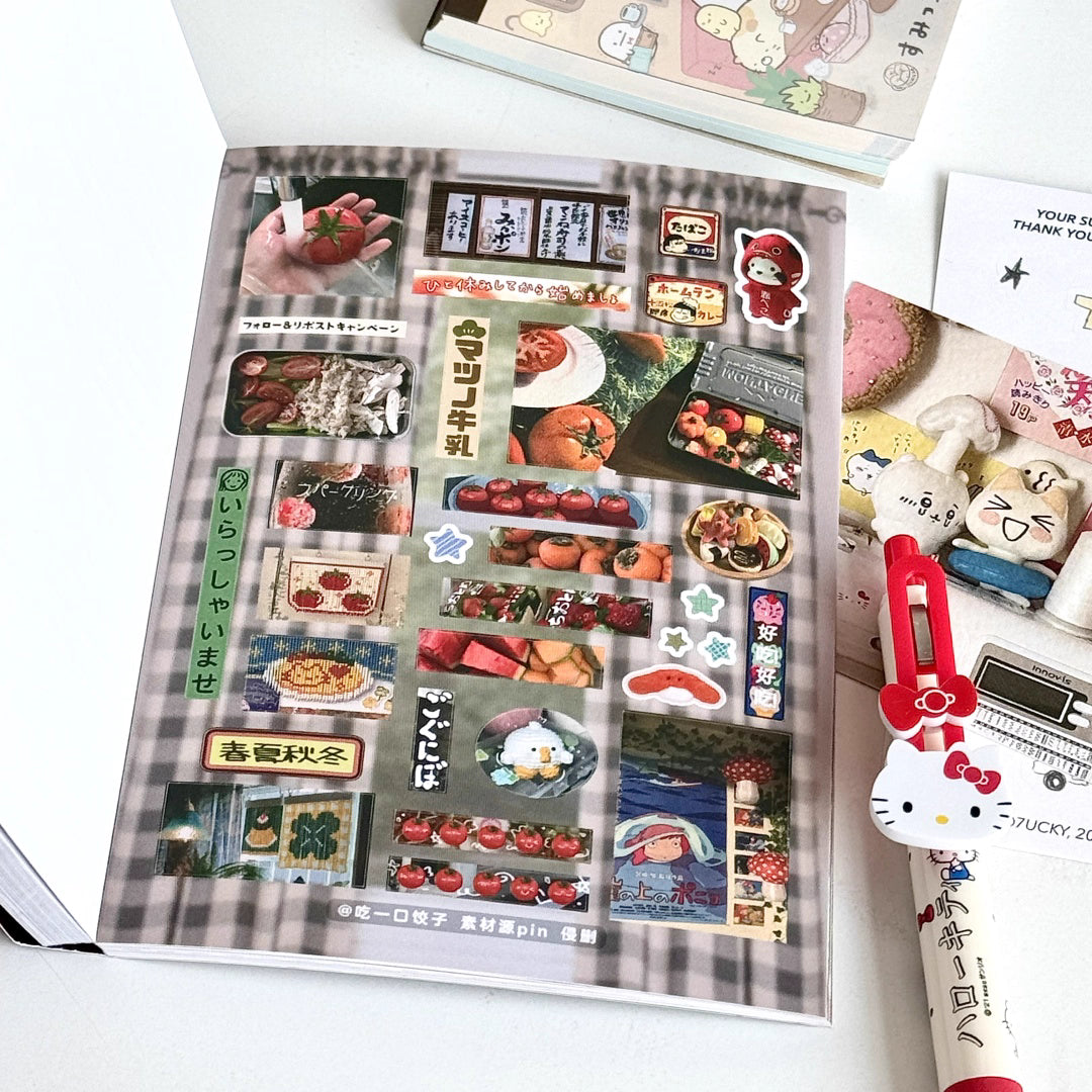 Dumpling Sticker Book