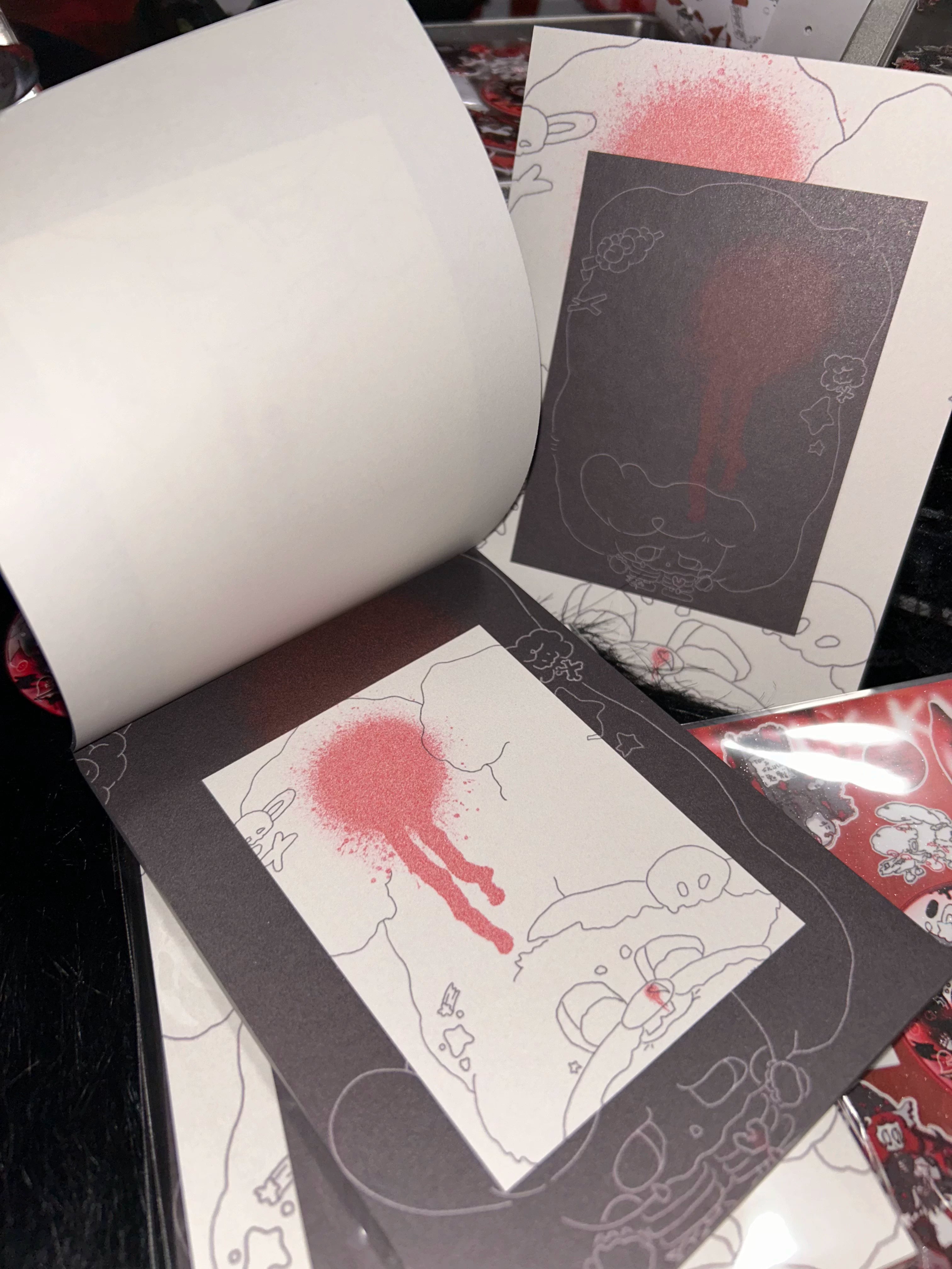 Bloodstain Memo Pads