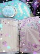 Clam and Little Skull A6 Binder