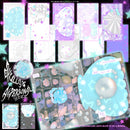 Clam and Little Skull A6 Binder