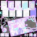 Clam and Little Skull M5 Binder