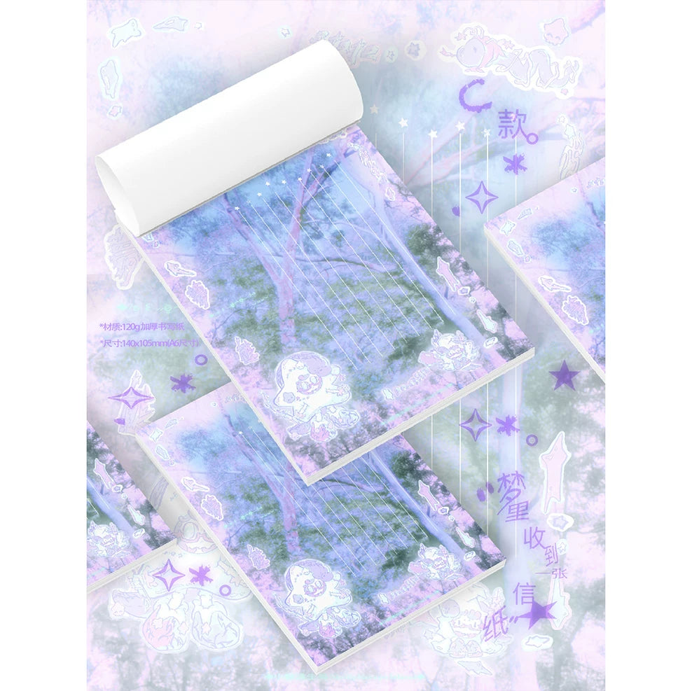 Dark Healing A6 Memo Pads