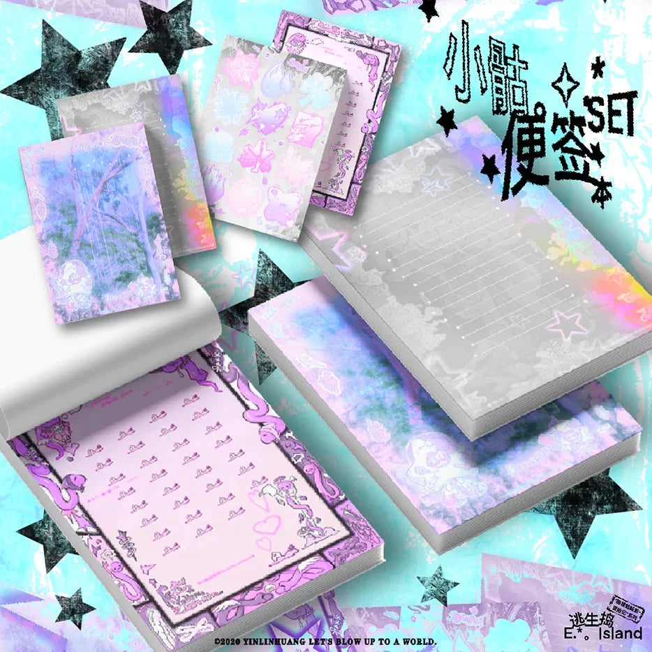 Dark Healing A6 Memo Pads