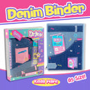 A5 Denim Binder