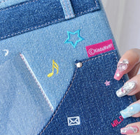 A5 Denim Binder