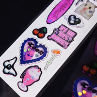 Pink Foil Aurora