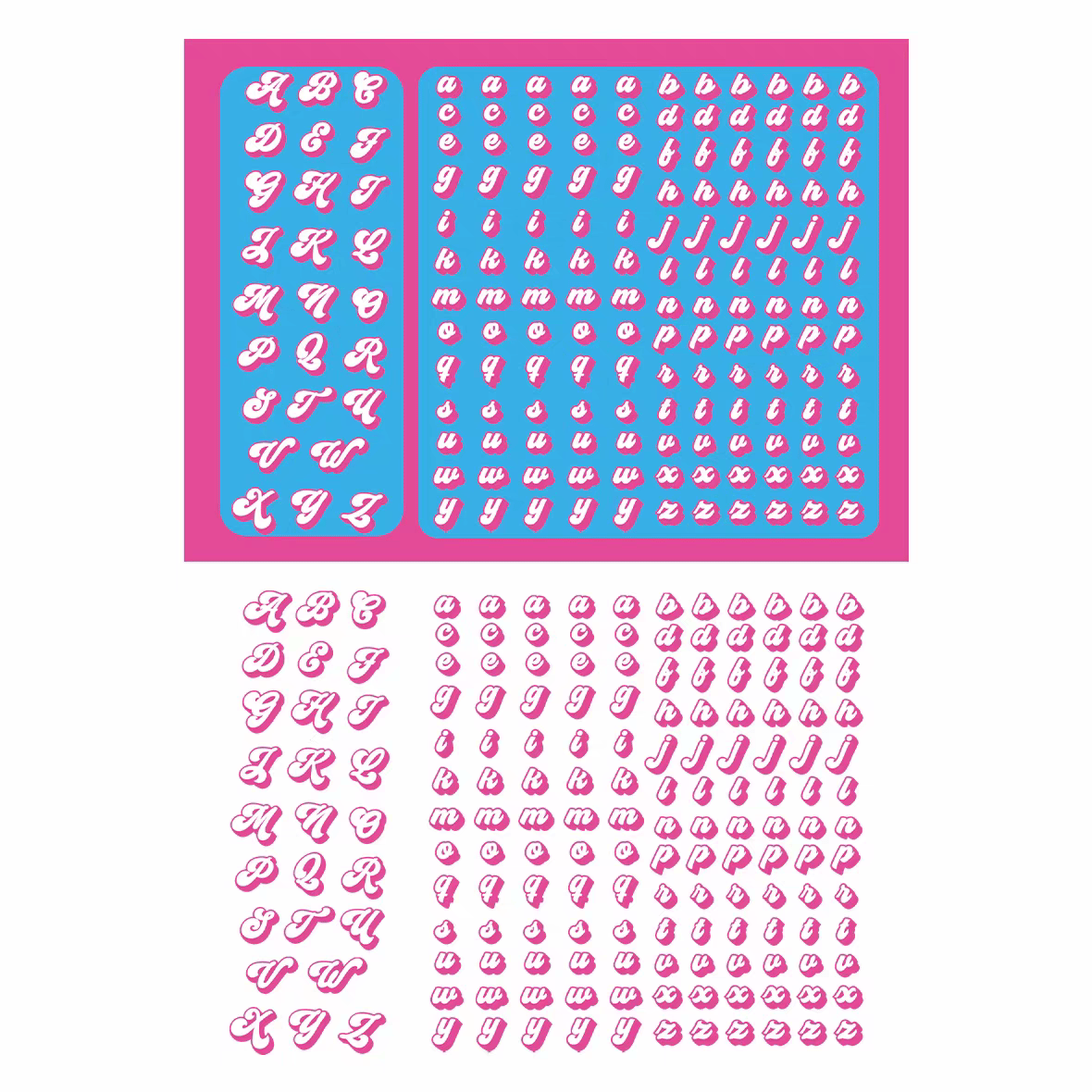 Letter Stickers